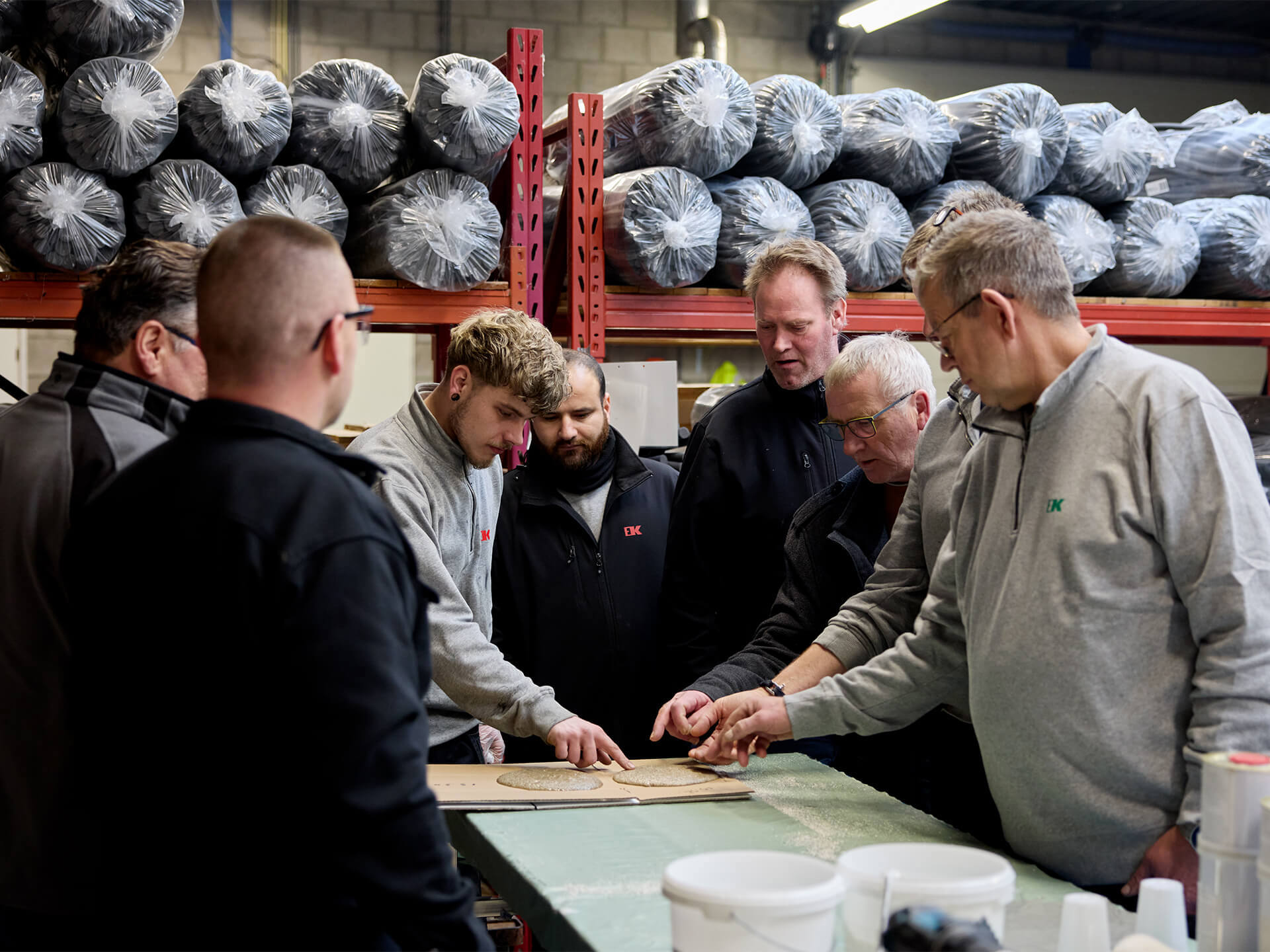 Kitters bij kitcursus